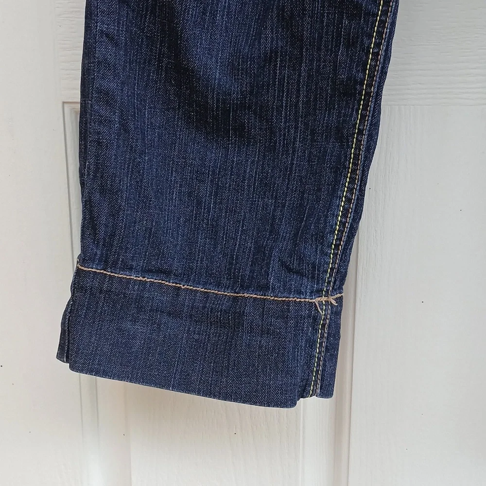 TOMMY HILFIGER Cropped Denim Jeana SZ 14 - Picture 3 of 8